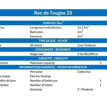 アパート Roc De Tougne - Renove Expose Sud, Sur Les Pistes Mae-7691